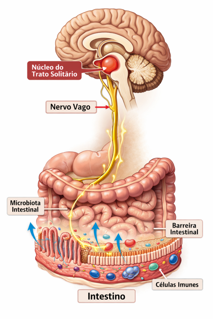 Dopamina influencia o emagrecimento via nervo vago